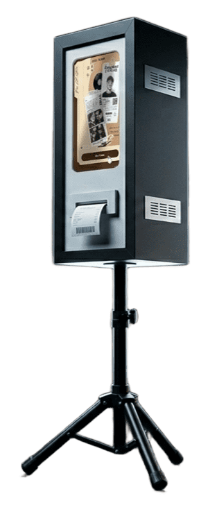 Receipt photobooth hardware enclosure
